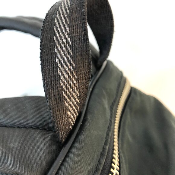 Authentic Coach Court Backpack in Black Nylon & Refined Pebble Leather AUTHENTIC - Picture 10 of 16